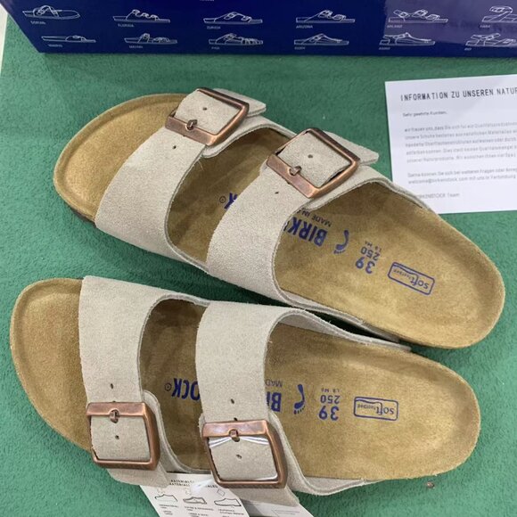 Birkenstock Arizona Double Strap narrow size 37 - Picture 2 of 5
